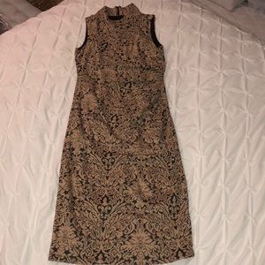 New York & Company Stretch Paisley Dress - XS